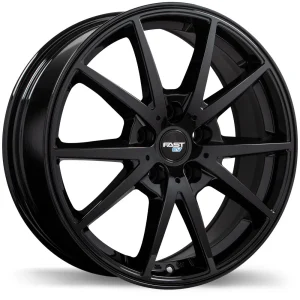 Fast Wheels – EV02 – Black – 17″x6.5″ 38mm – All weather Wheels – FE02N-1765-65BN+38C661